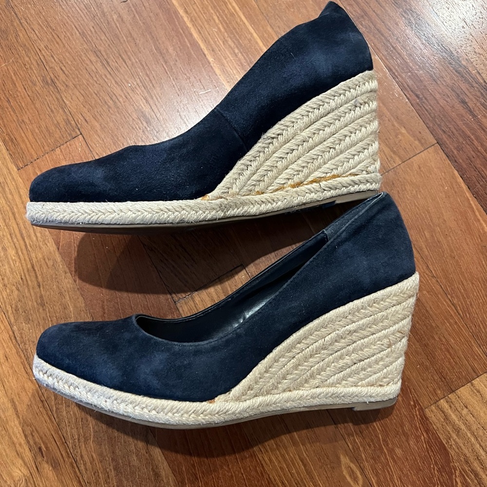 Marks & Spencer Blue Espradille Wedges - image 4